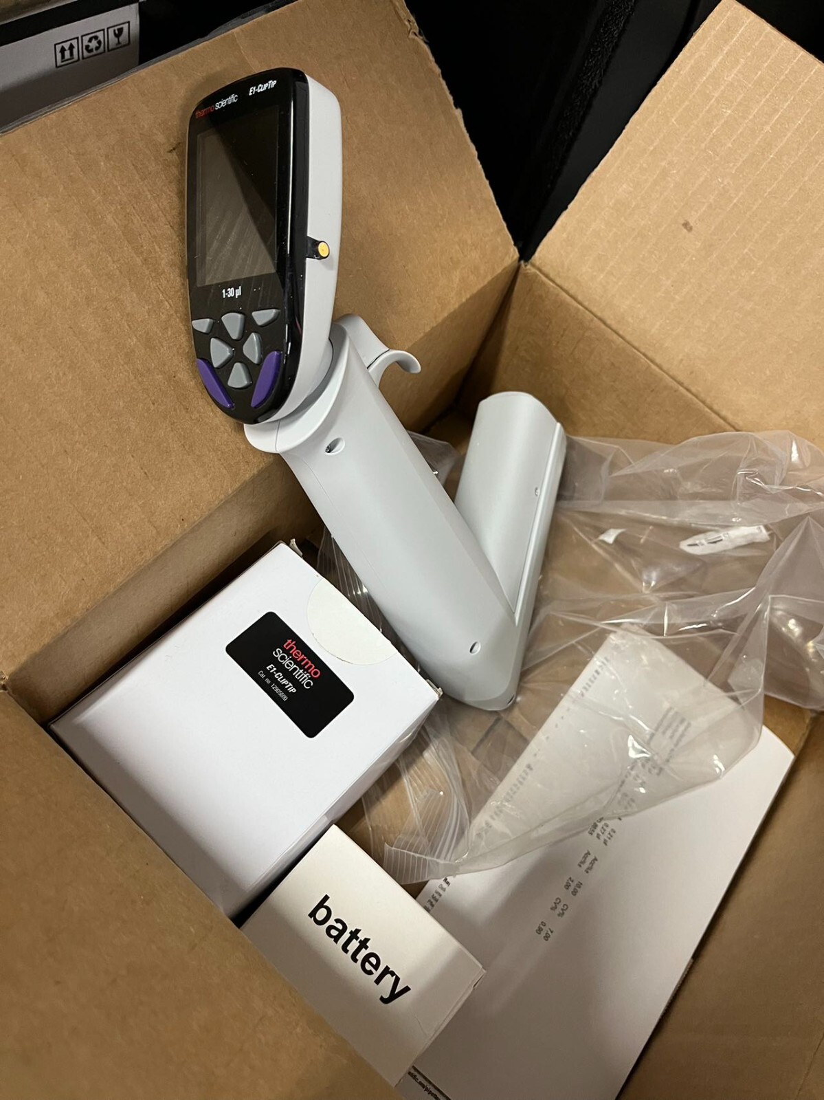 Thermo E1-ClipTip™ Bluetooth™ Electronic 16 channel Pipettes 1-30ul
