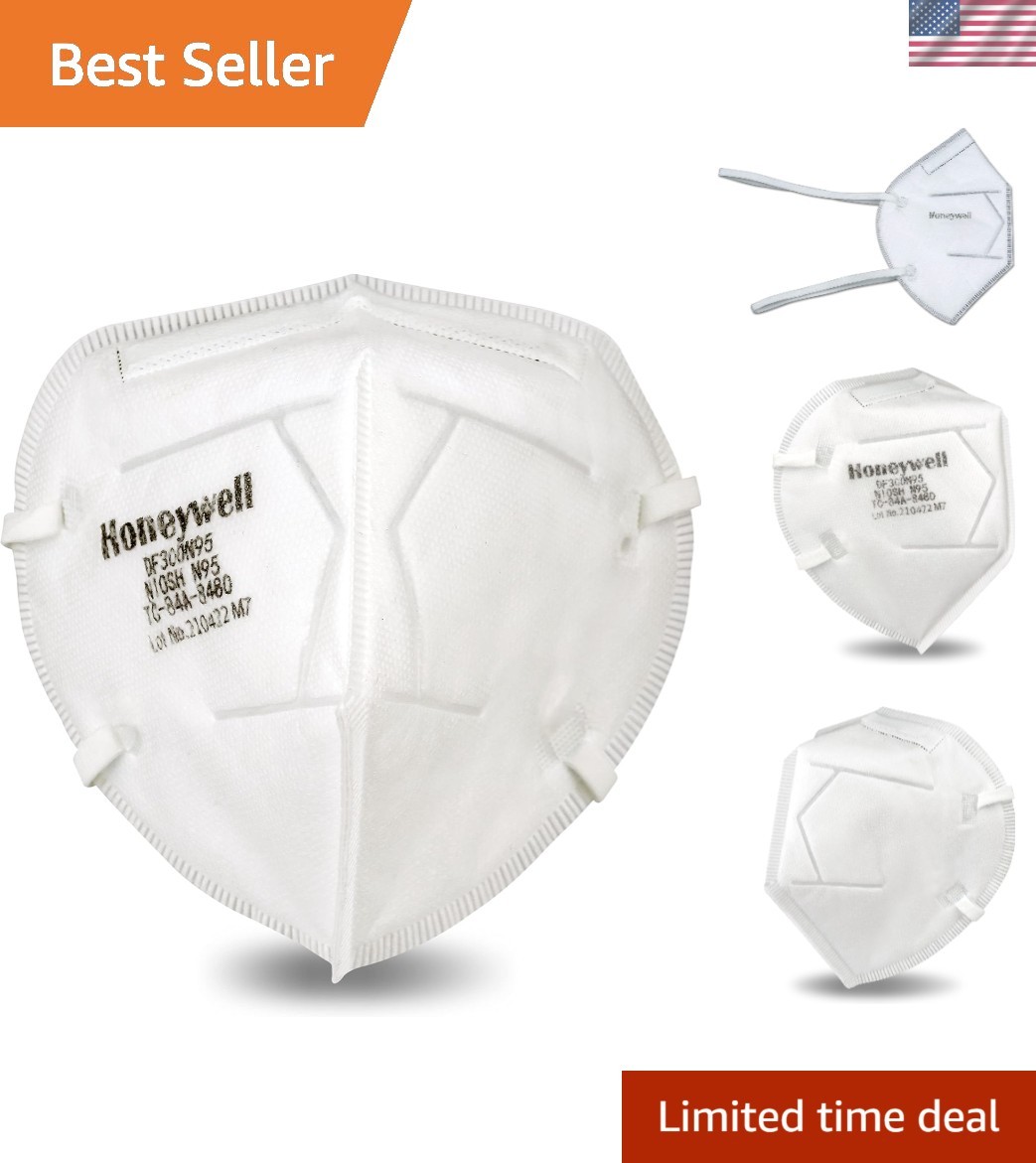 20-Pack N95 Disposable Respirators – Snug Fit & Comfortable for Daily Use