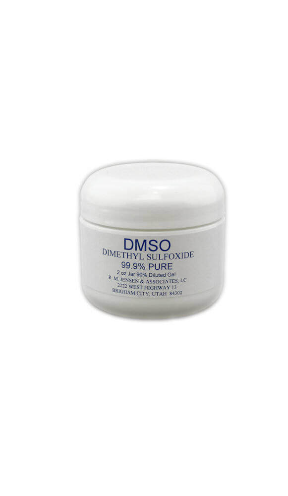 DMSO 90% GEL WITH DEIONIZED WATER 2 OZ JAR