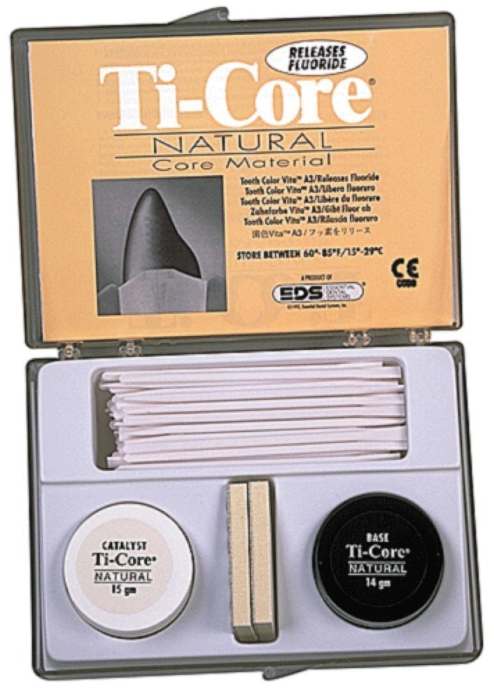 Essential Dental Systems 800-00 Ti-Core Buildup Resin Complete Kit Gray Pack