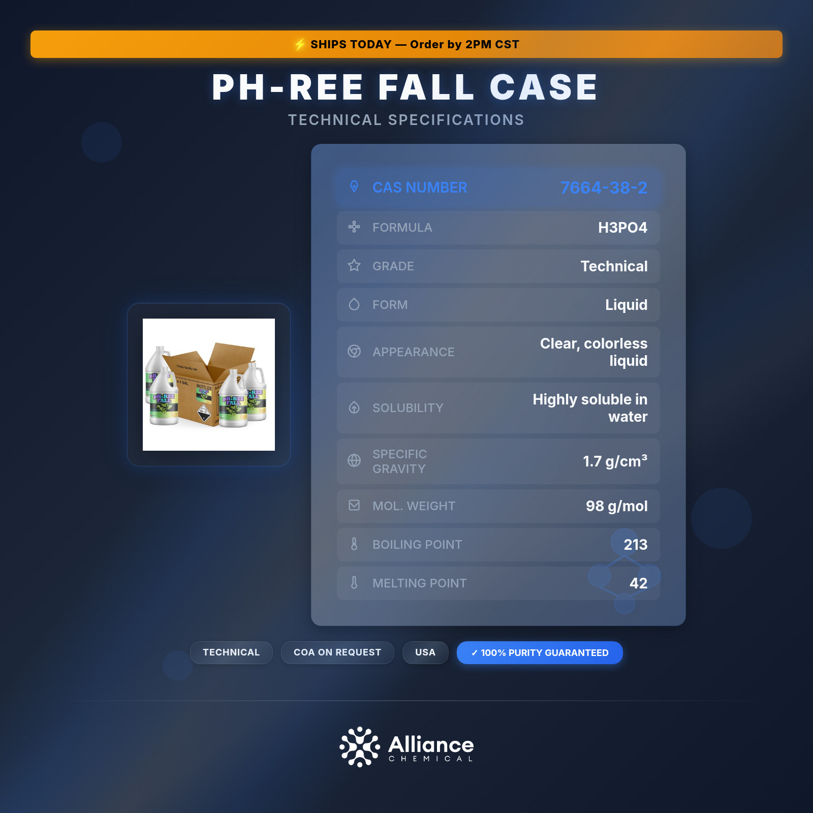 pH-Ree Fall – 4 Gallon Case