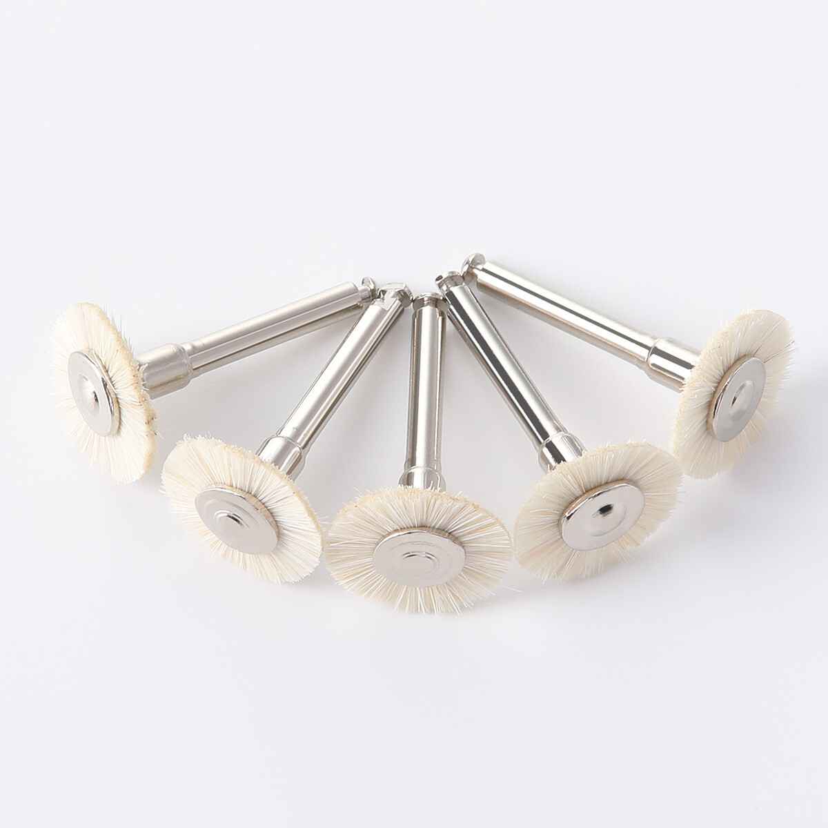 5pc/kit Dental Assorted Polishing Buffing Wheel Brush 2.35mm for Rotary Tool