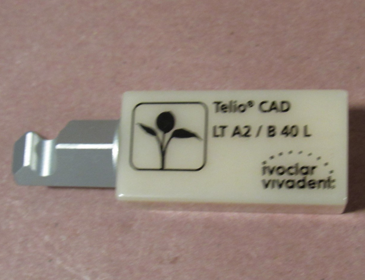Ivoclar Telio CAD LT A2 – B40 L For Planmill – 1 Block