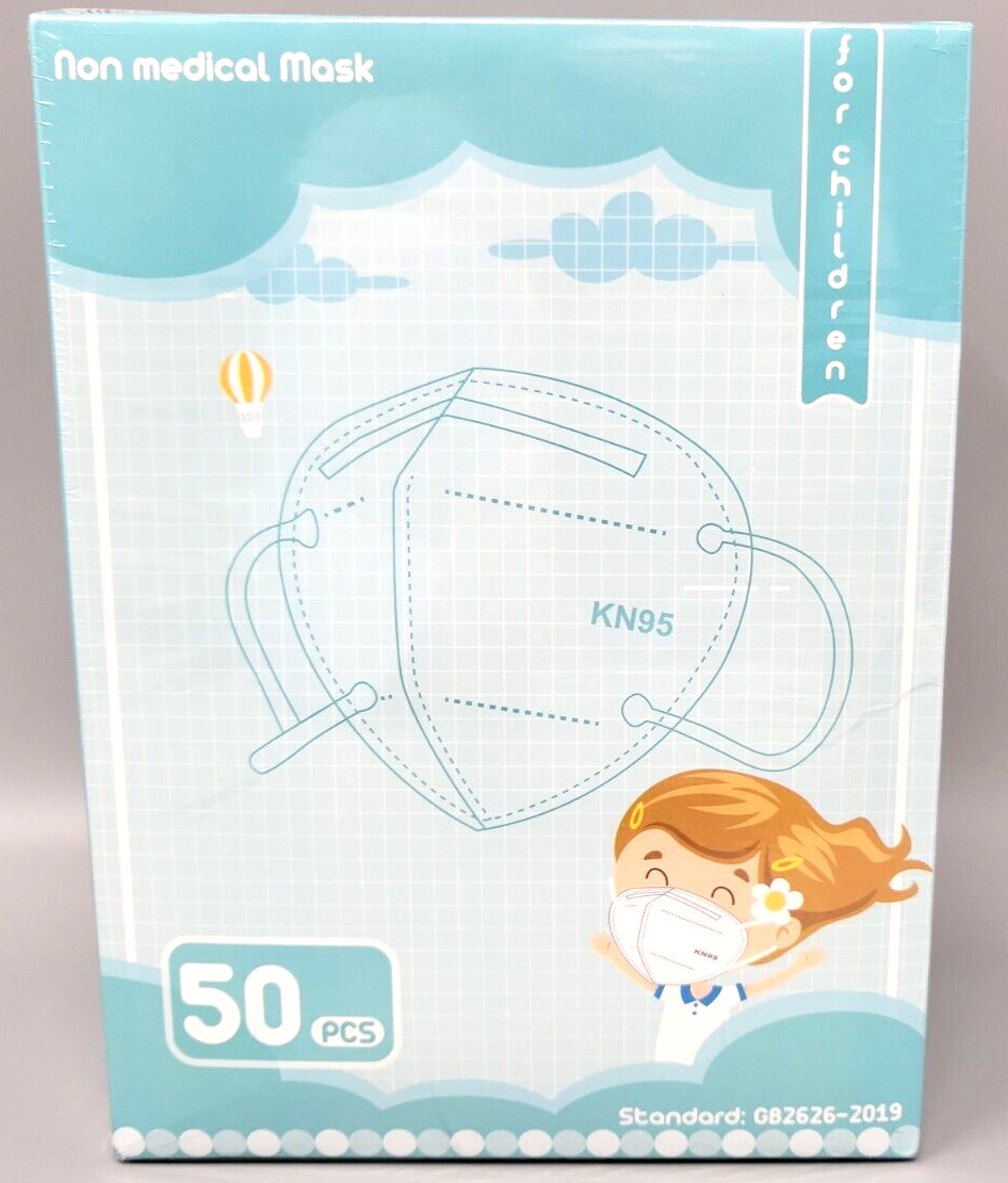 KN95 Masks for Children (50 count) Soft & Breathable Safe & Reliable BNIB