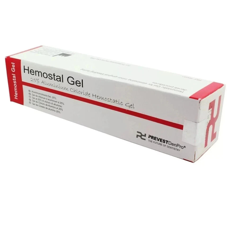 Dental Prevest Hemostal Gel Hemostatic Gel Tube 3g Free II SHIPPING LONG EXPIRY