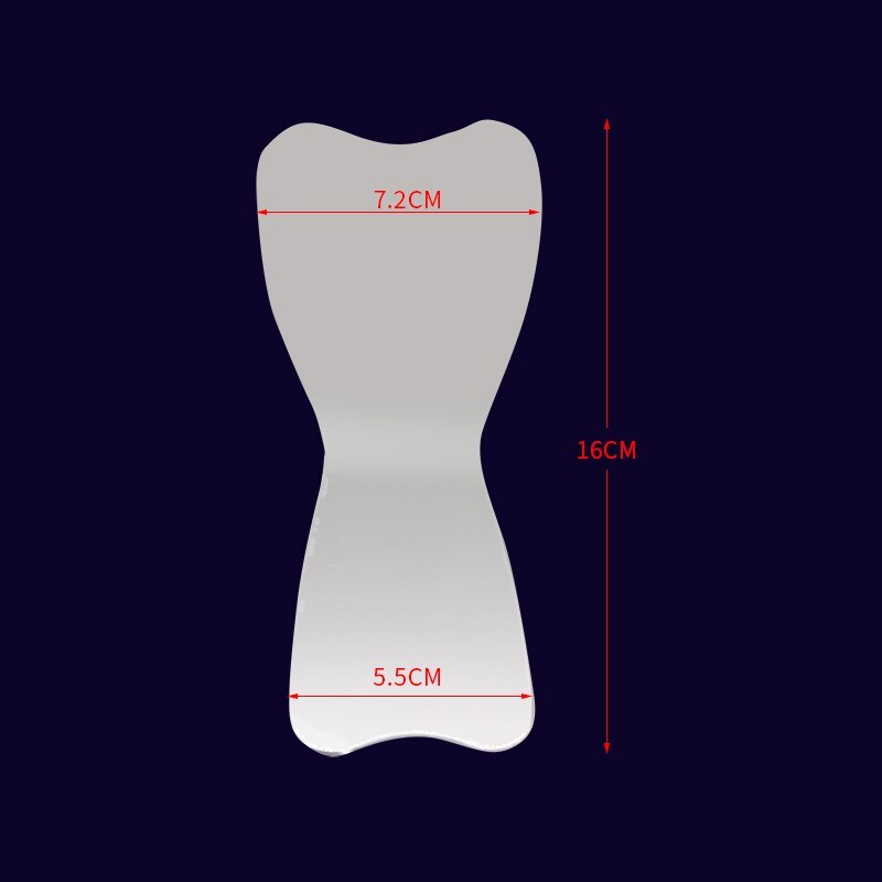 Dental Mirror Photography Mouth Mirrors Intraoral 2-sided Steel Reflector #1-16