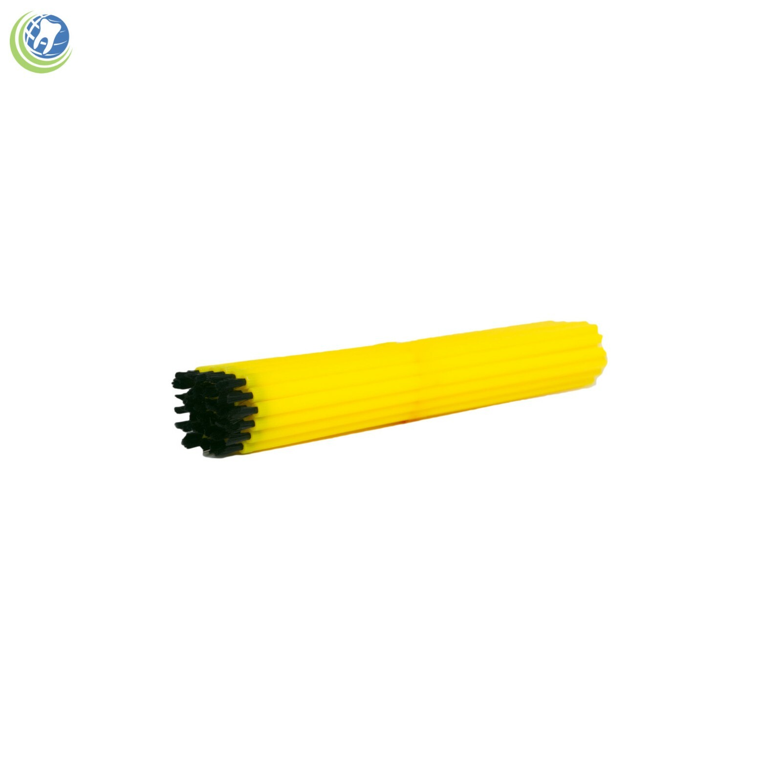 Dental Lab Disposable Brush Applicators Bendable 144 PCS (1 Box) Yellow