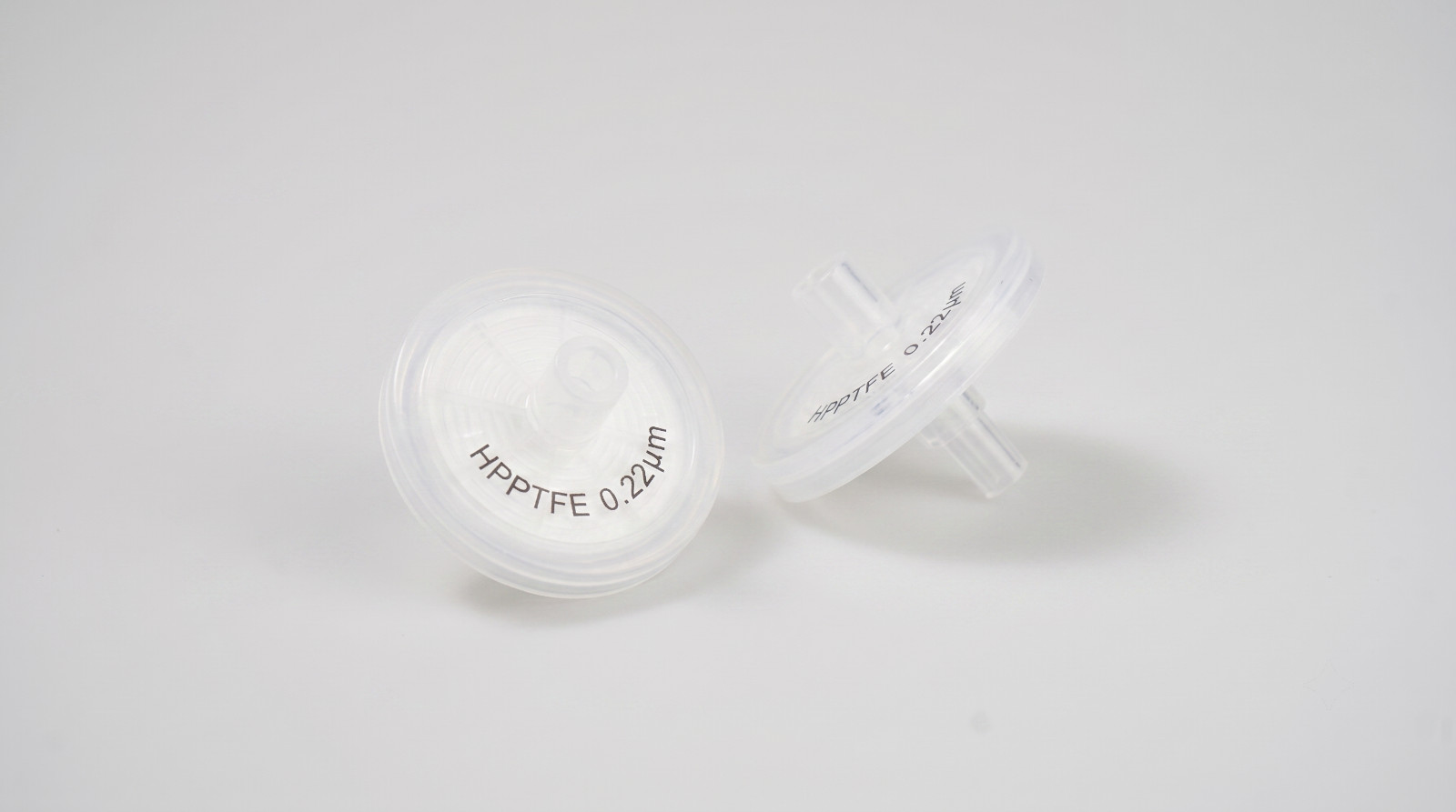 Hydrophilic PTFE Syringe Filter 33mm 0.22um/0.45um 100Pcs Lab HPLC Aqueous