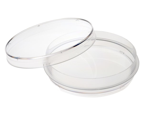 CELLTREAT 100mm x 20mm TCT Dish w/Grip Ring 300/Case, Sterile, #229620