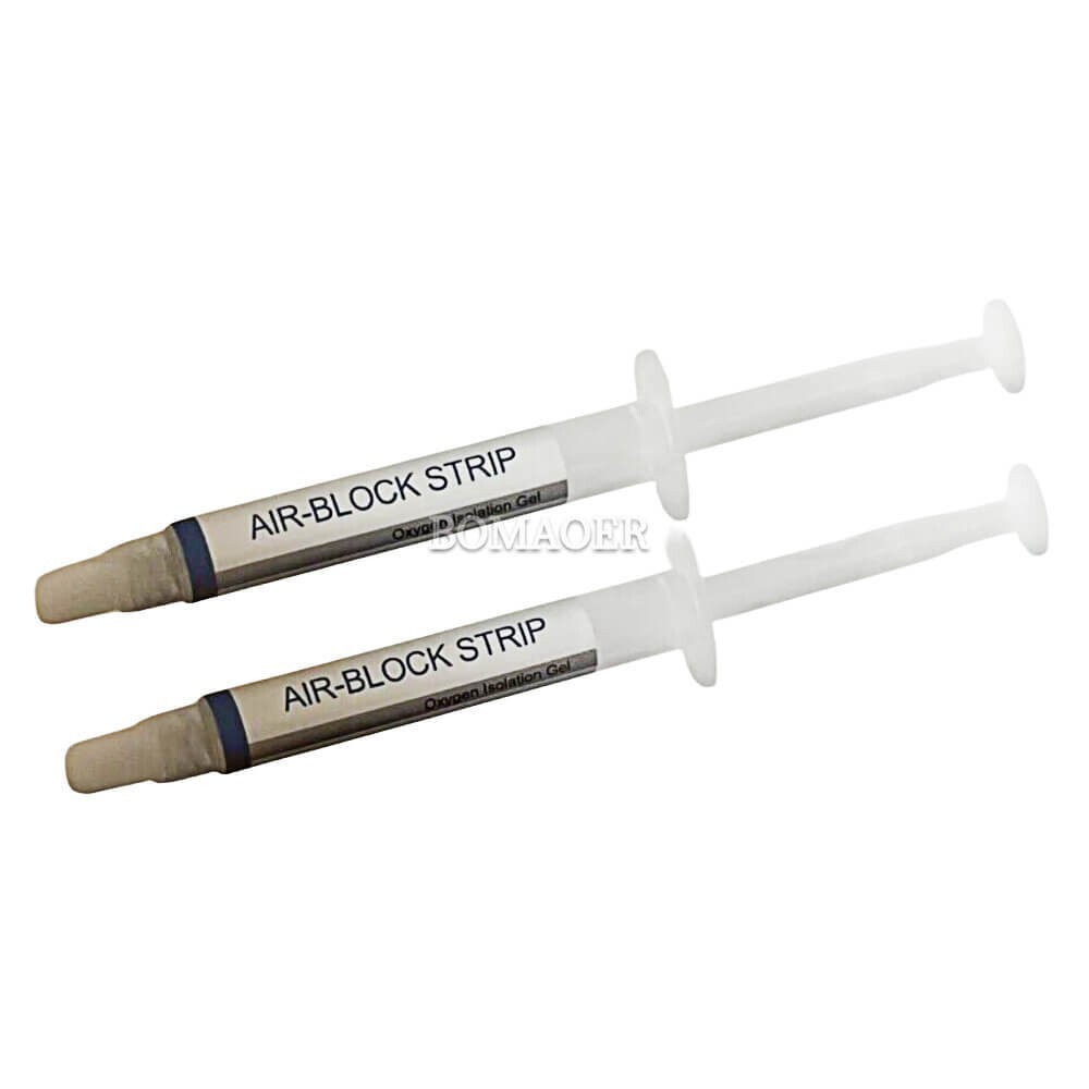 1 Pack Dental Air-block Strip Oxygen Isolation Gel 2.5ml/Syringe