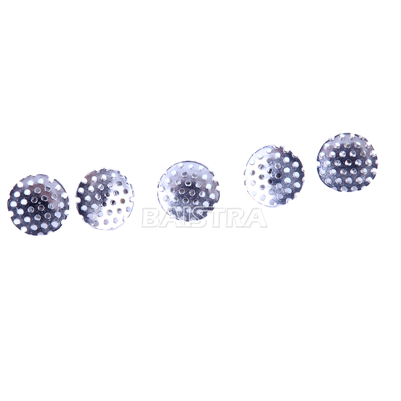 AZDENT Denal Orthodontic TOMY Round Perforated Hollow Lingual Buttons with Holes
