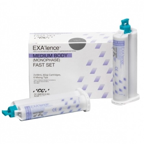 EXA’lence Medium Body Fast Set Dental Impression Material GCA137404 GC America