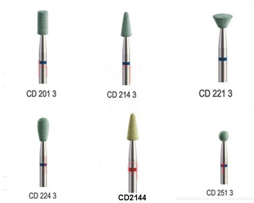 1PC Dental Lab Ceramic Diamond Grinders For porcelain & zirconia polishers (HP)