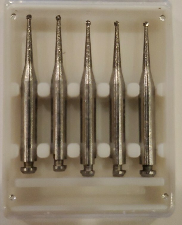 DENTAL Operative Bur Tungsten Carbide Round Latch RA Size 1 Pack of 5 Japan