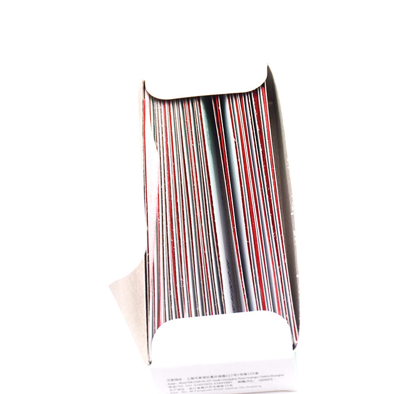 Dental Hydrophilic Practical Articulating Paper Bite Strip Straight Bar Red/Blue
