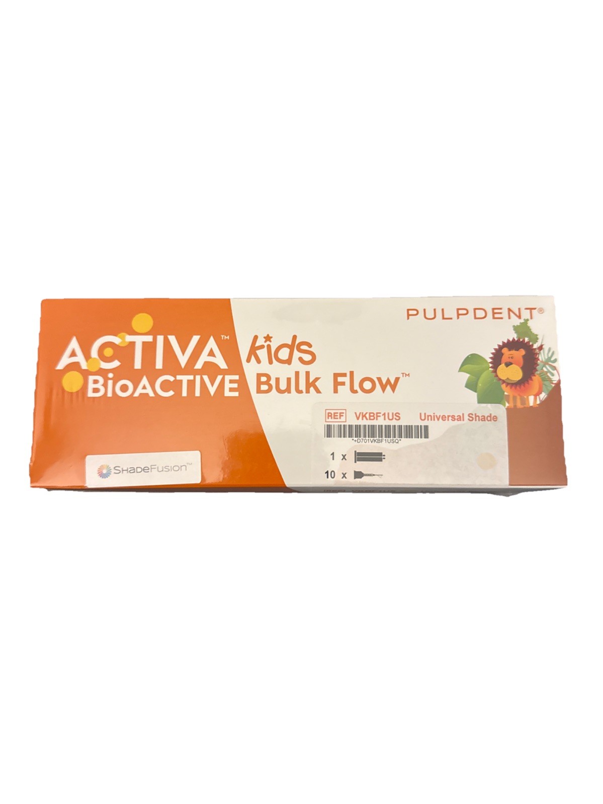 Activa Kids BioActive Bulk Flow Universal shade Ref VKBF1US Syr With Tips