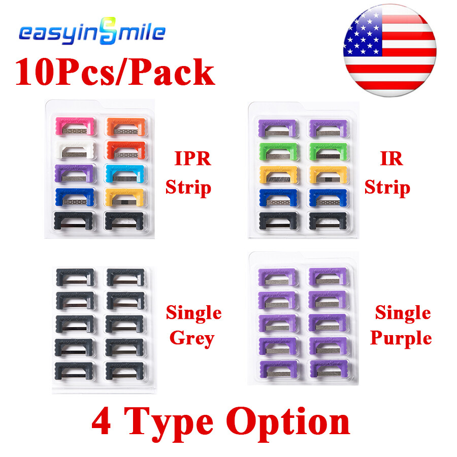 EASYINSMILE Dental Ortho IPR/IR Reduction Strip Kits Interproximal Enamel Strips
