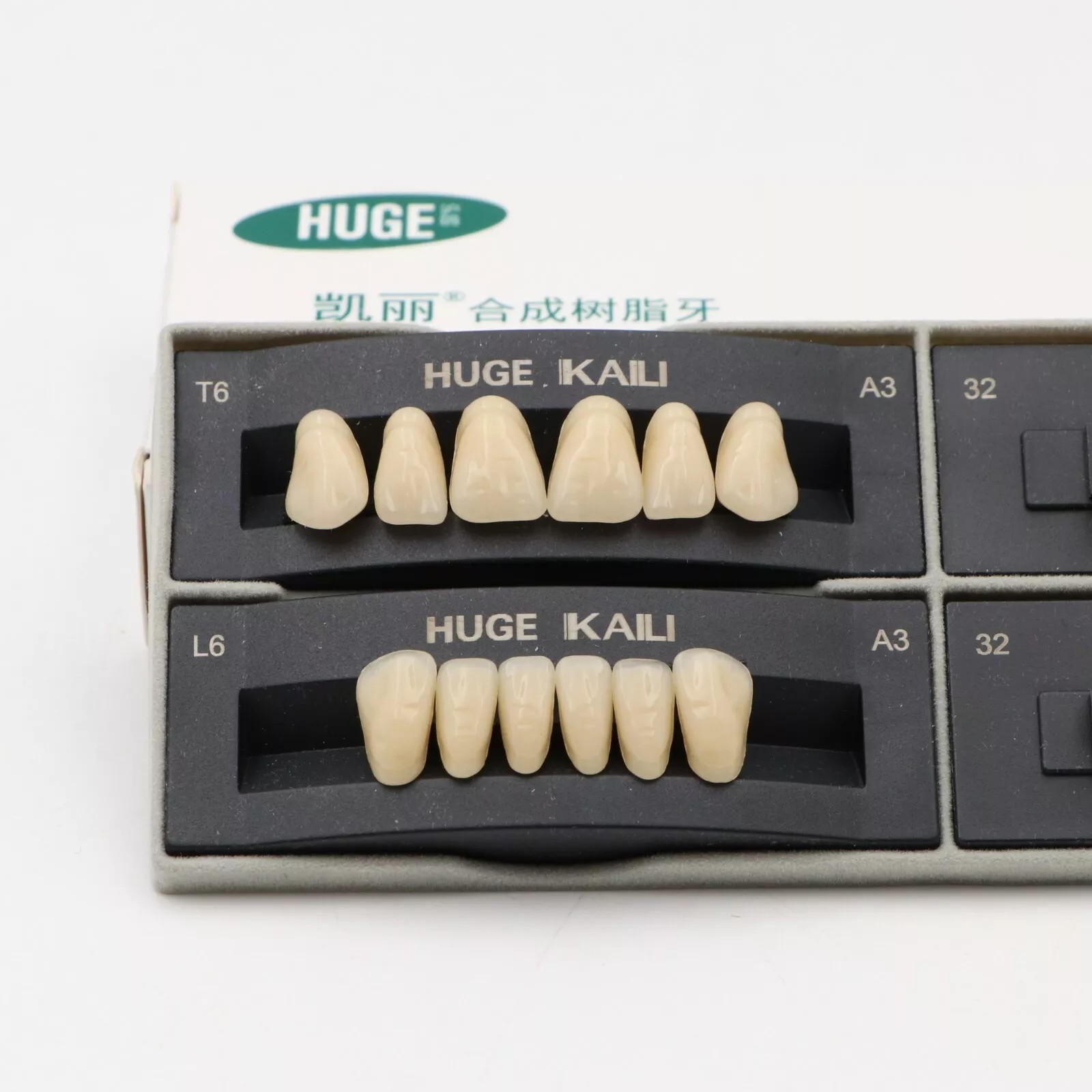 5 Set Dental Multi-Purpose Upper & Lower Resin Denture Teeth A2 -T8 Full Tool