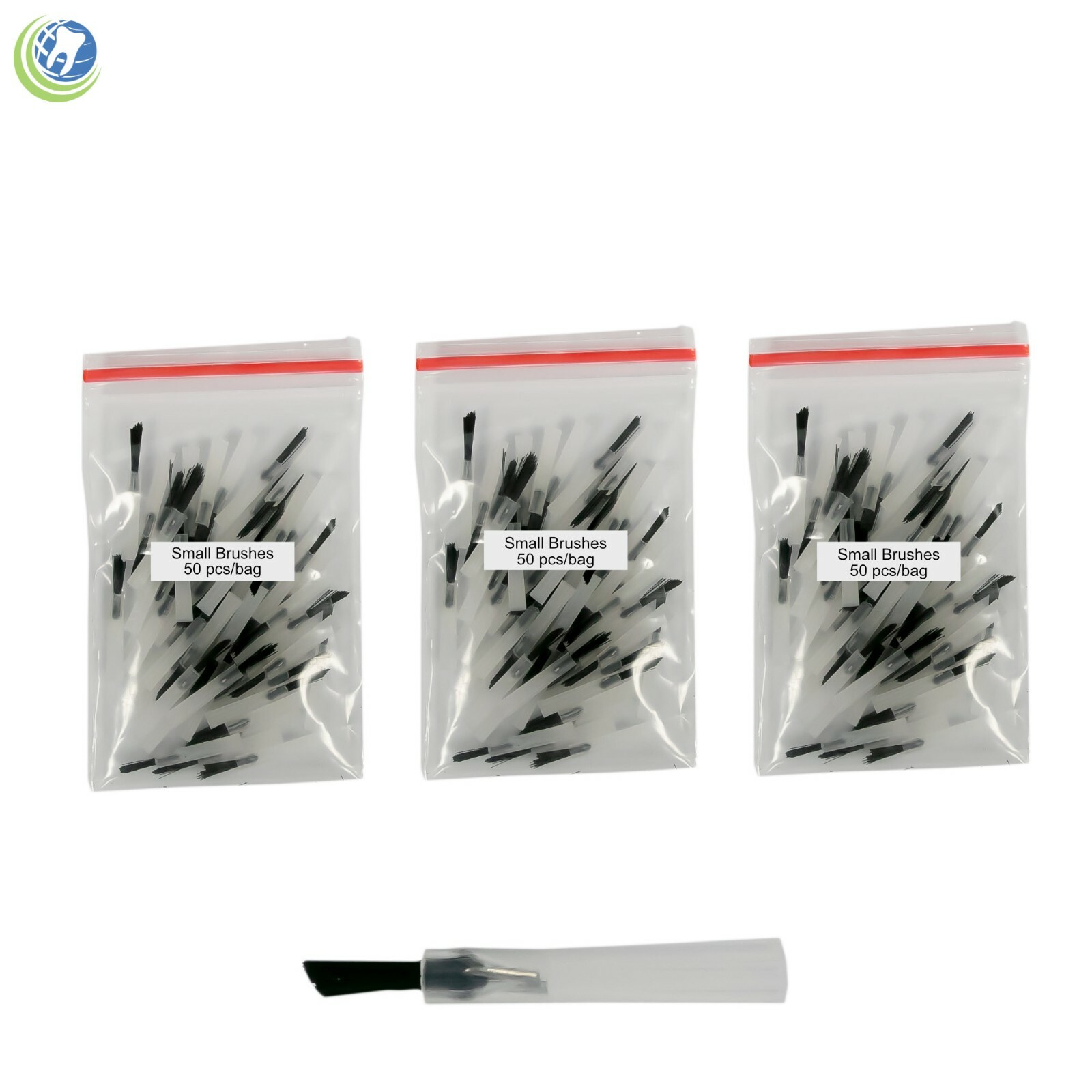 300 Dental Applicator Brush Tips for Composites Bonding Pit & Fissure Sealant