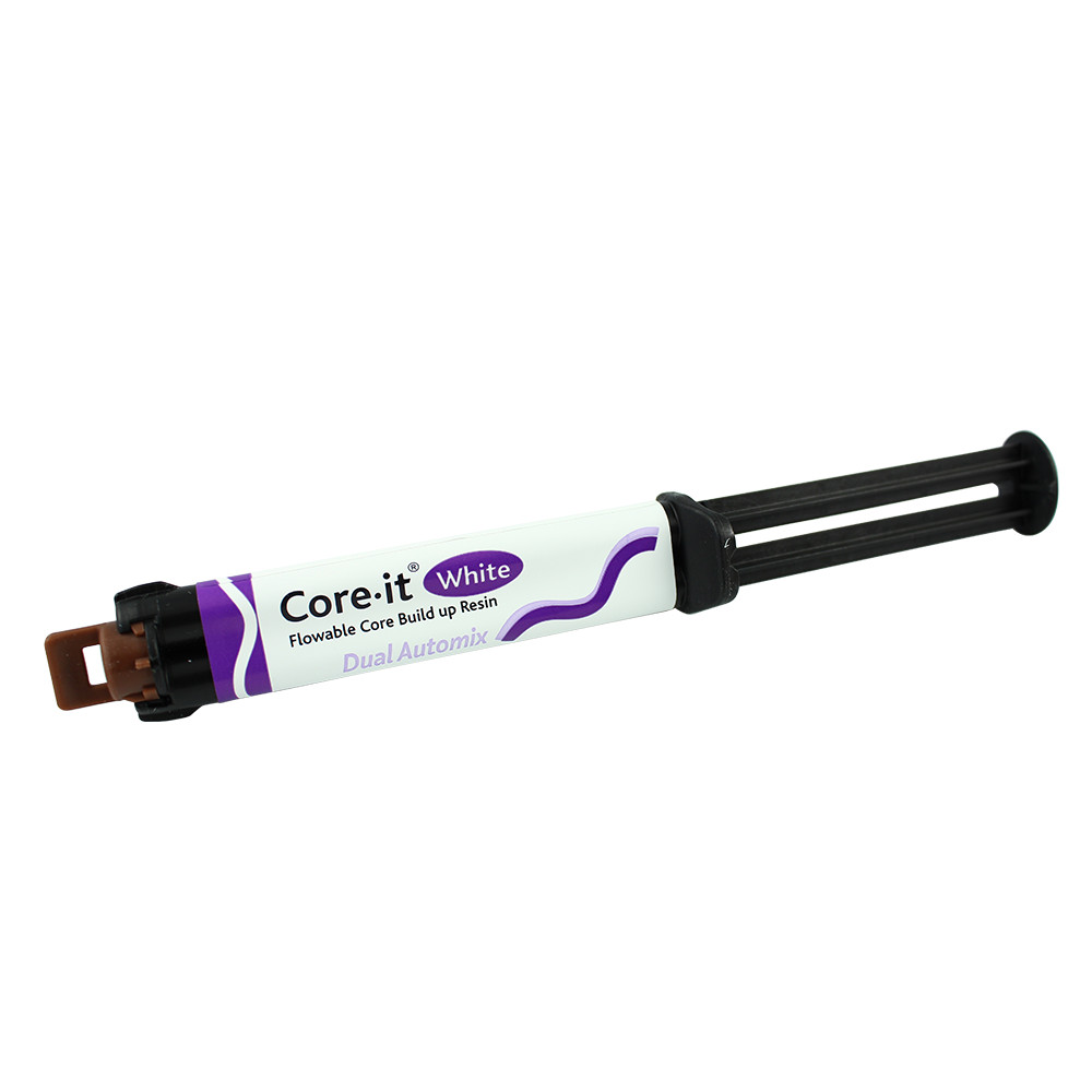 Dental Spident C0re it Flowable Composite Build-up Resin Syringes 2x10g
