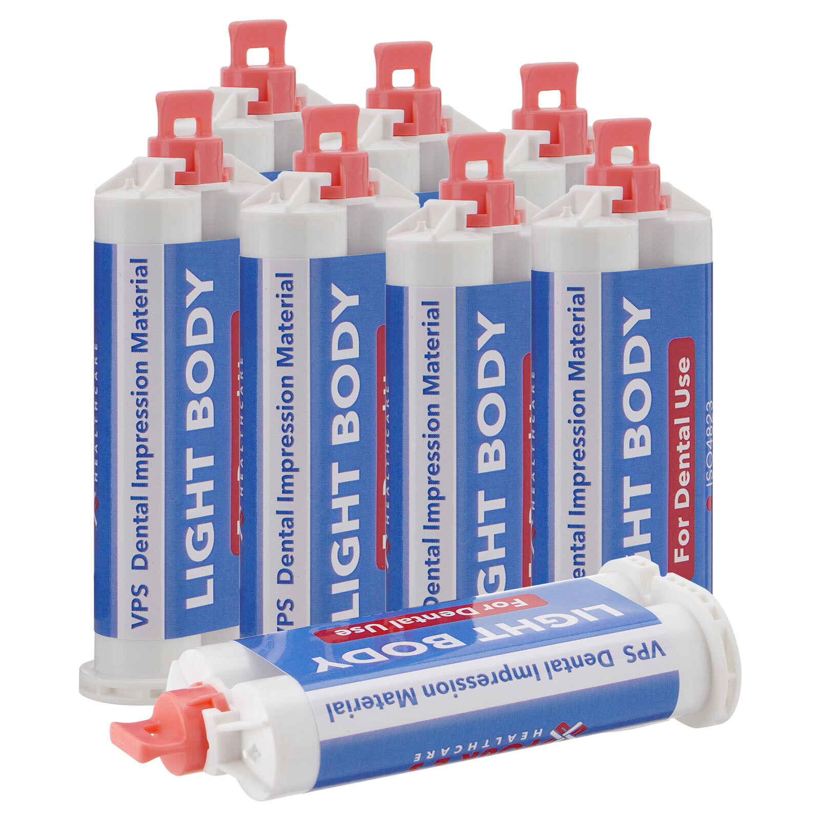 New Dental Impression Material Light Body Fast Rapid Set VPS 50 ml Cartridges