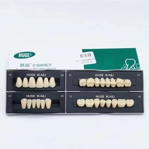 5 Set Dental Multi-Purpose Upper & Lower Resin Denture Teeth A2 -T8 Full Tool