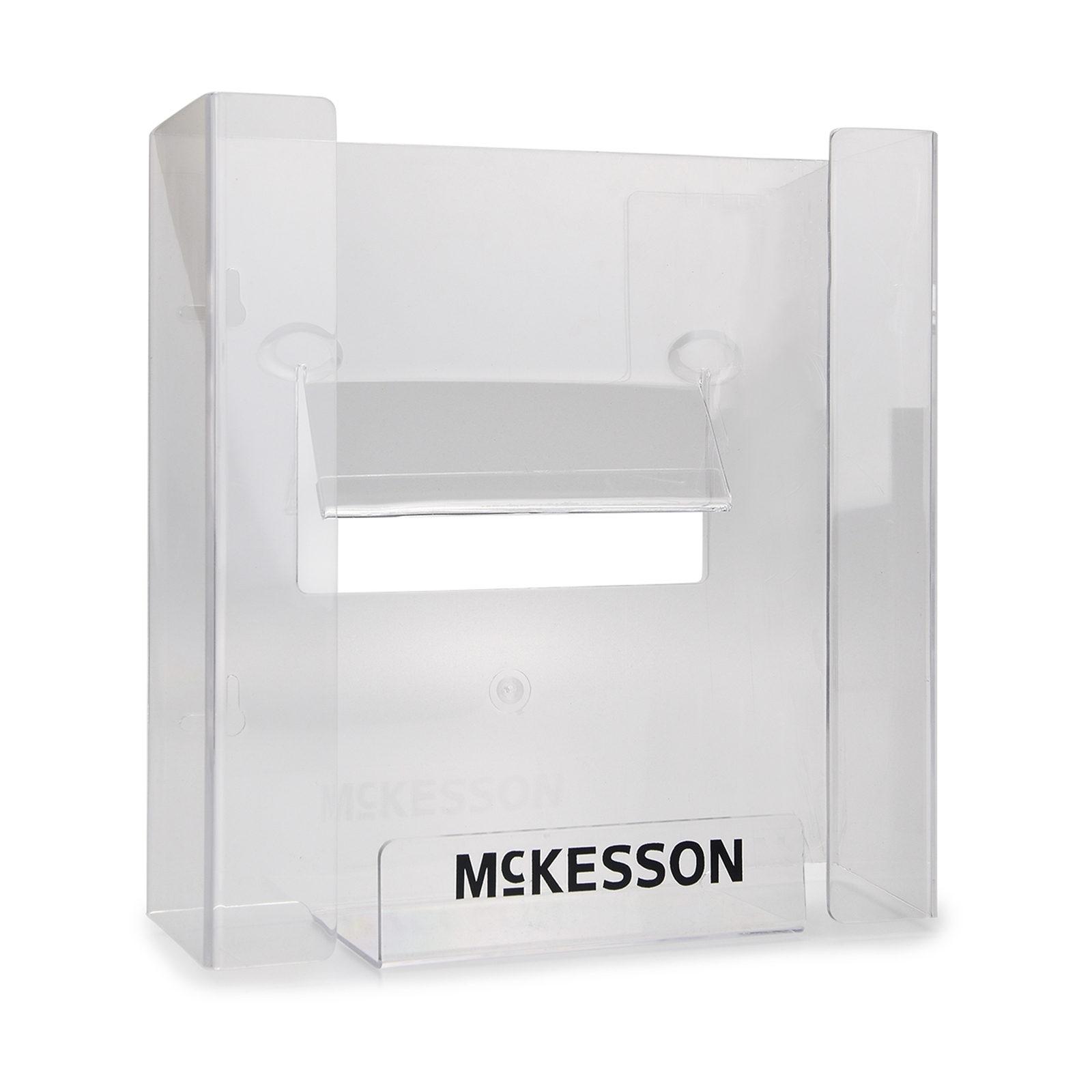 McKesson Glove Box Holder Clear Plastic 3-Box Capacity 16-6530 1 Each