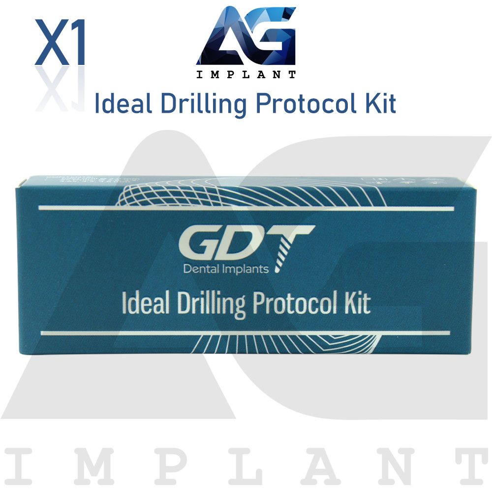 Ideal Drilling Protocol Kit Stainless Steel Drills Carbon DLC