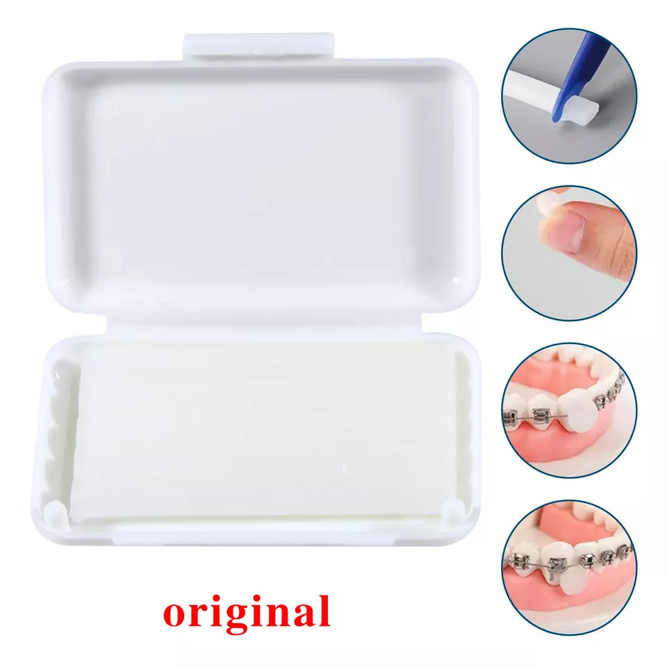 10X Dental Orthodontic Original Scent Wax for Bracket Braces Gum Irritation