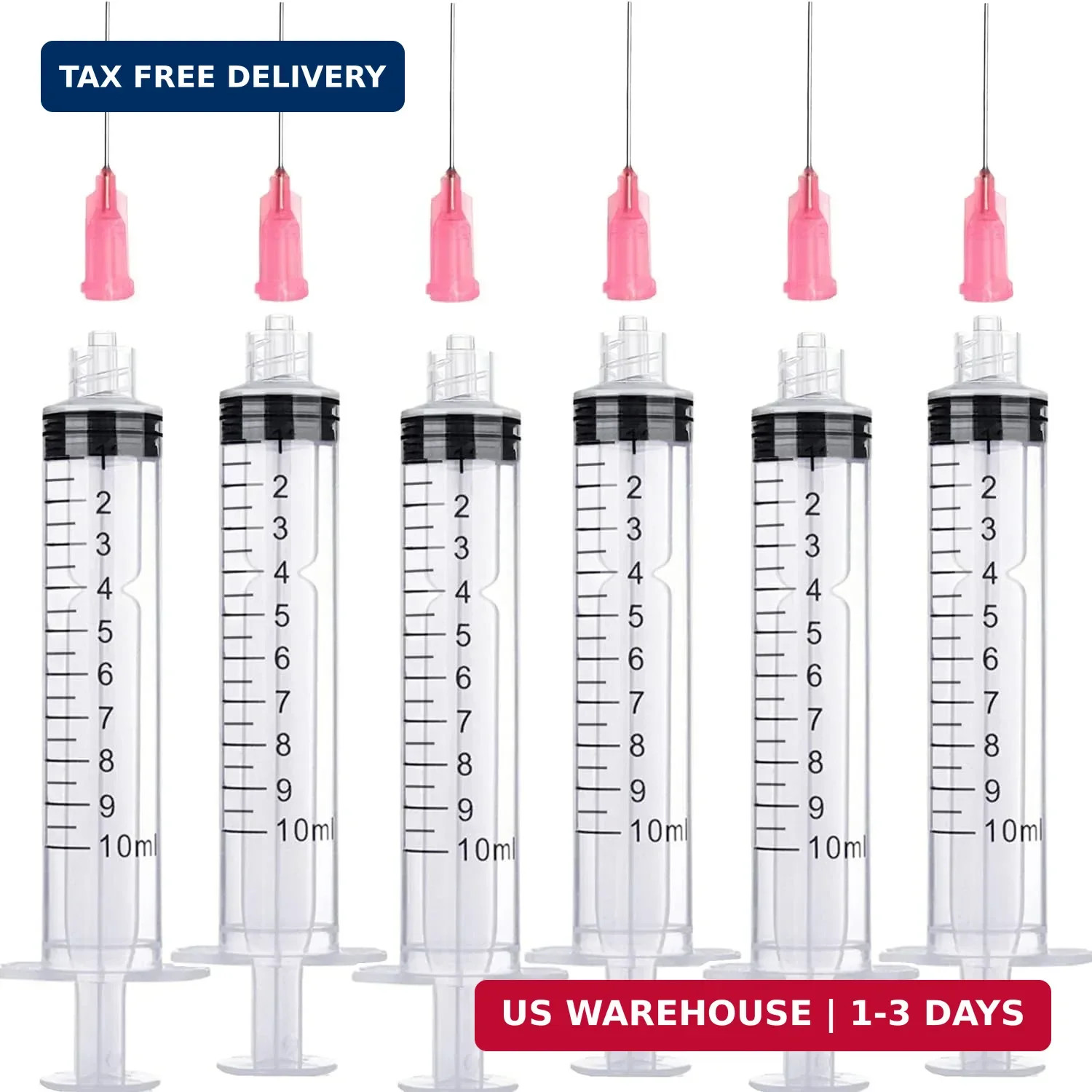 10ML/CC Ink Filling Syringe with Measurement and Blunt Needle Tip for Fountain P