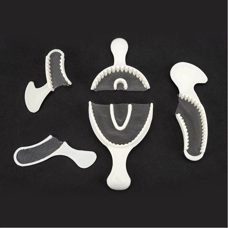 Dental Impression Bite Registration Triple Tray Mold Anterior Quadrant Posterior