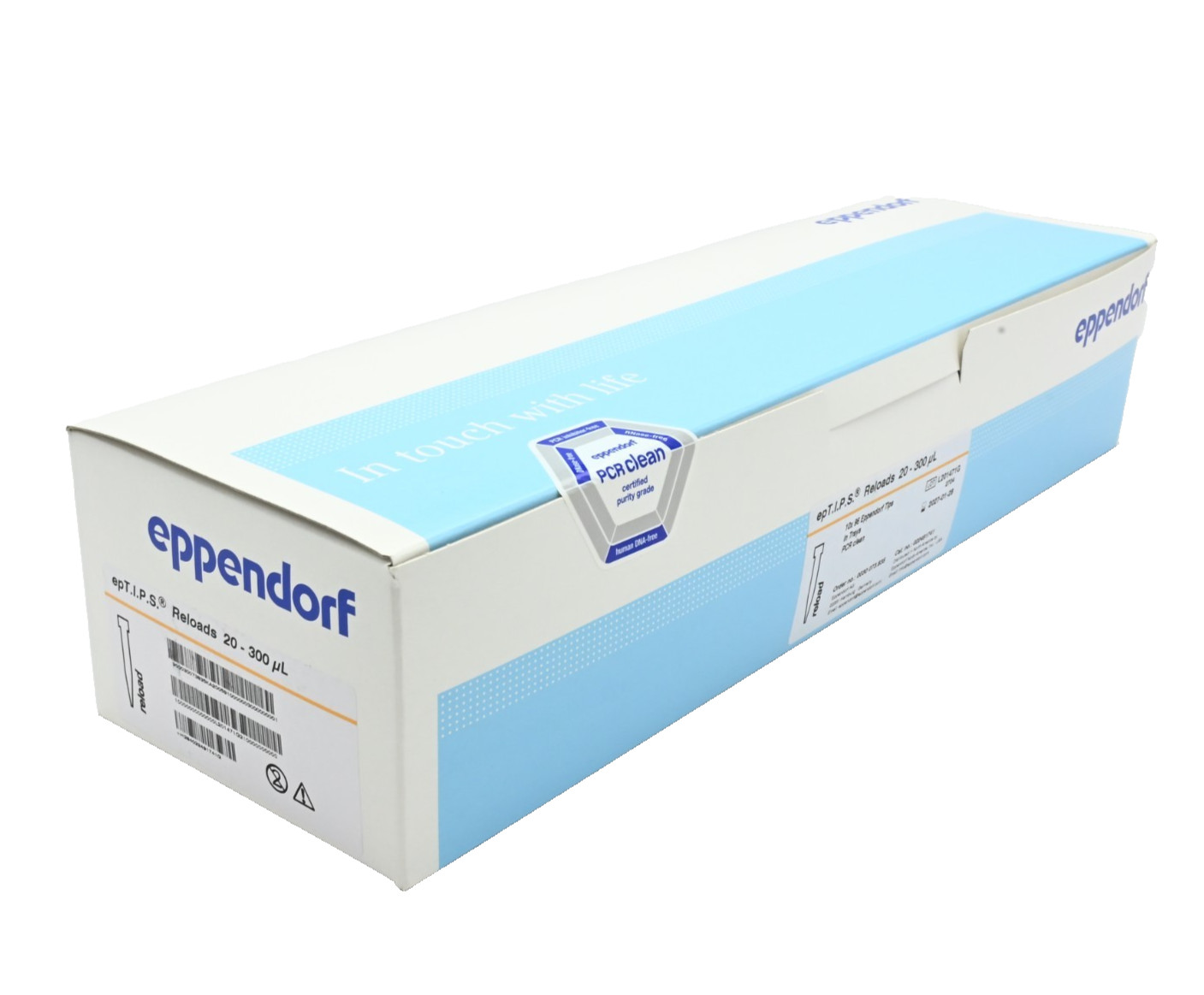 Eppendorf 022491741 epT.I.P.S. Reloads PCR Clean 20-300uL, Orange (960x) – QTY!
