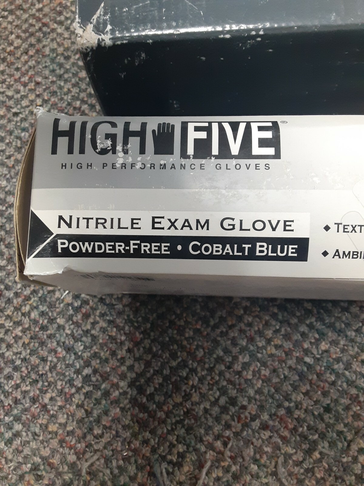 High Five Exam Grade Gloves – XLarge – 100ct – N274E – Powder Free Latex Free
