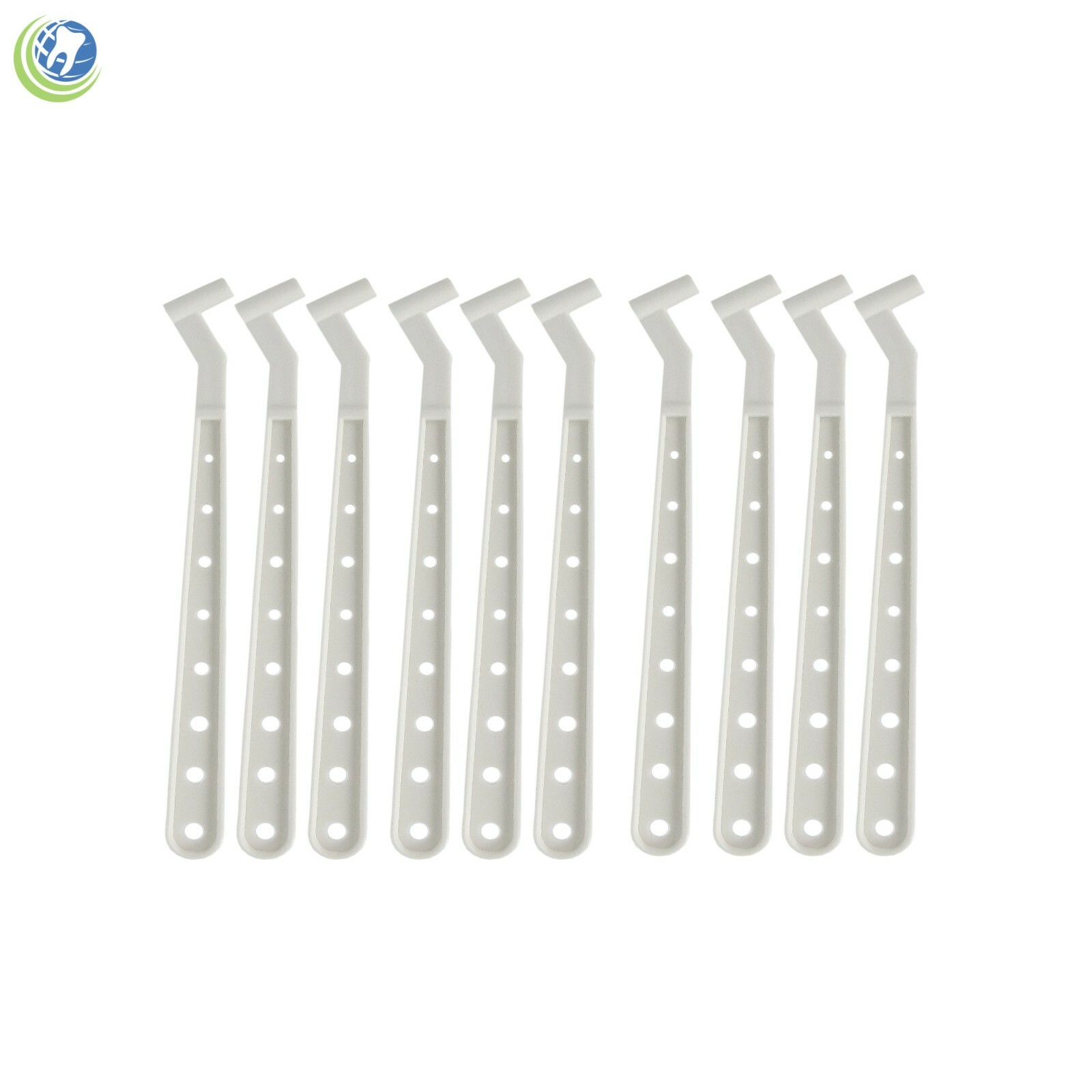 10X Dental Brush Applicator Tips Handle Composites Bondings Pit Fissure Varnish