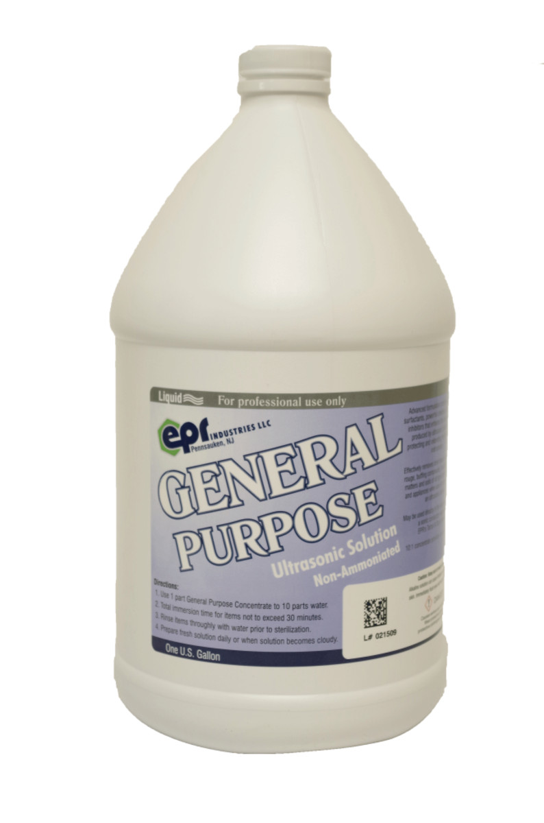 1 GALLON ULTRASONIC GENERAL PURPOSE SOLUTION CLEANER LIQUID