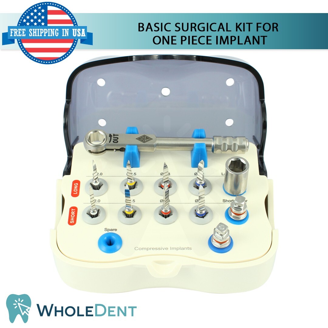 Basic Kit Box With Drills And instruments For One Piece element Bundle Kit