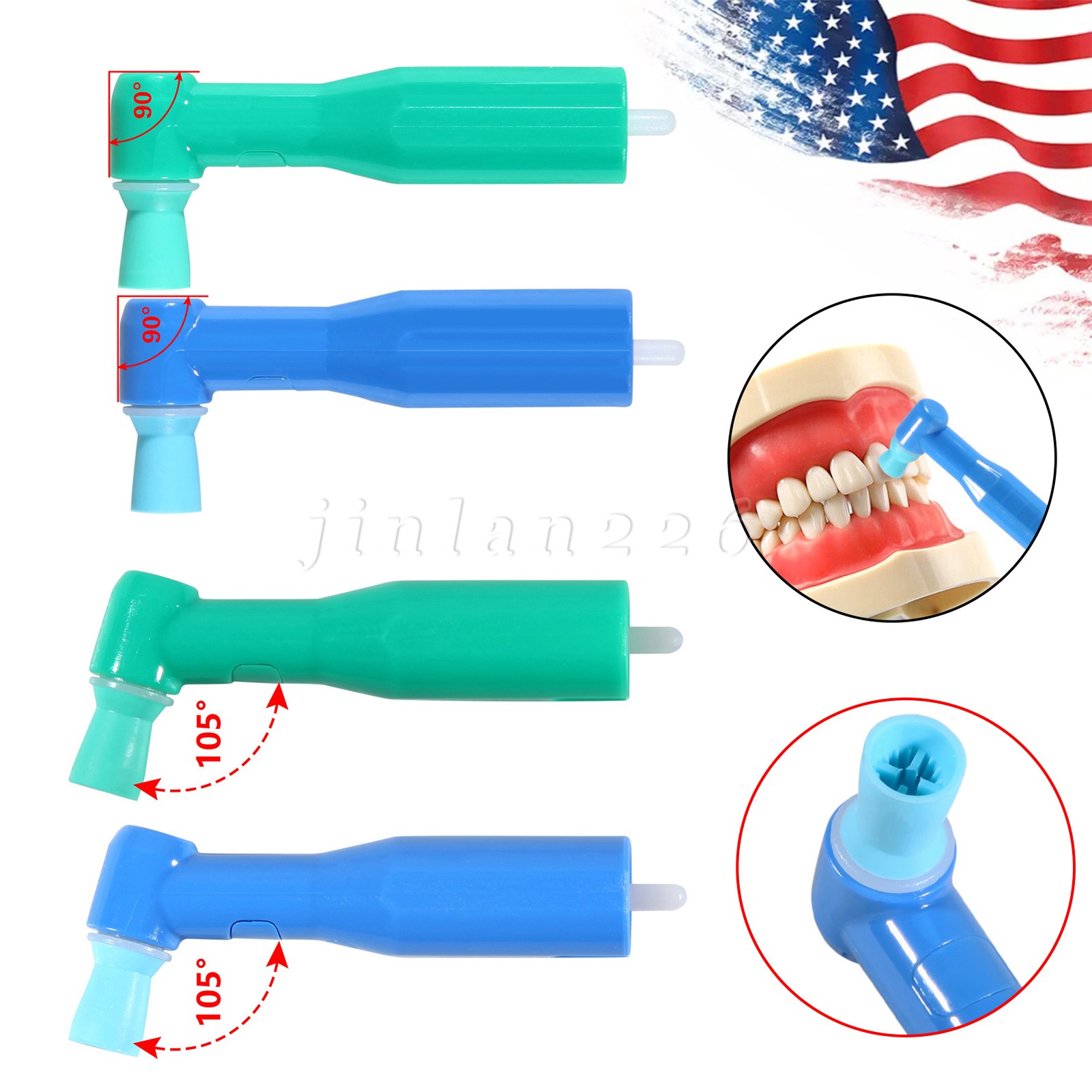 Prophy Angles Cups 100 500/pk Top Quality Dental Disposable Prophy Angle