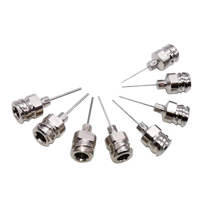 12pcs Dispensing Needles 1/2″ Stainless Steel Blunt Tip Precision All Metal