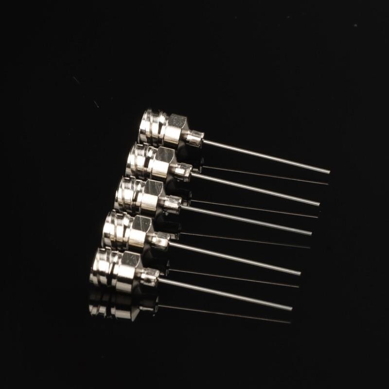 12pcs Dispensing Needles 1/2″ Stainless Steel Blunt Tip Precision All Metal
