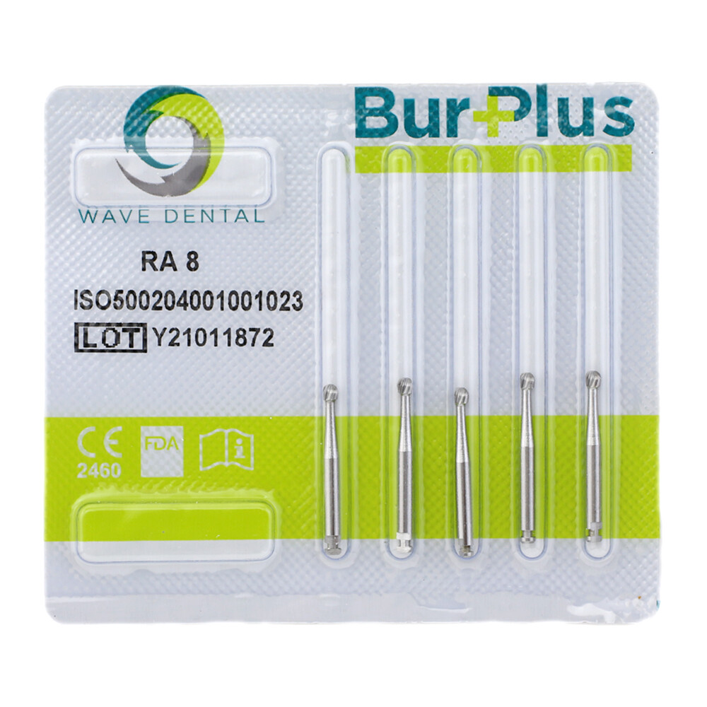 WAVE Dental Carbide Round Burs Latch LA RA #2 4 6 8 Surgical Bur LAOS 26mm Burr