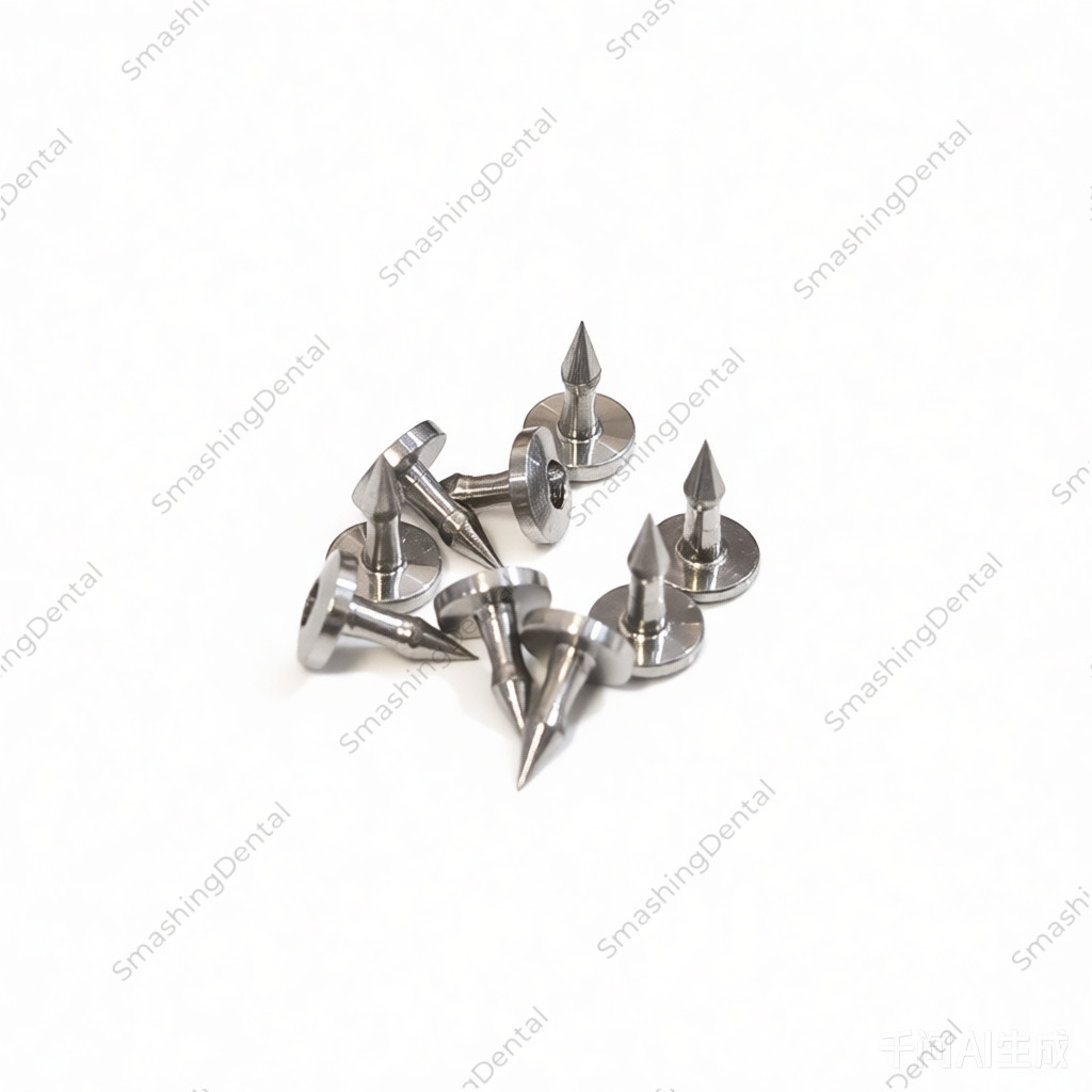 12Pcs Dental GBR System Membrane Fixation Bon Tack Pin Holder Case Titanium TAC