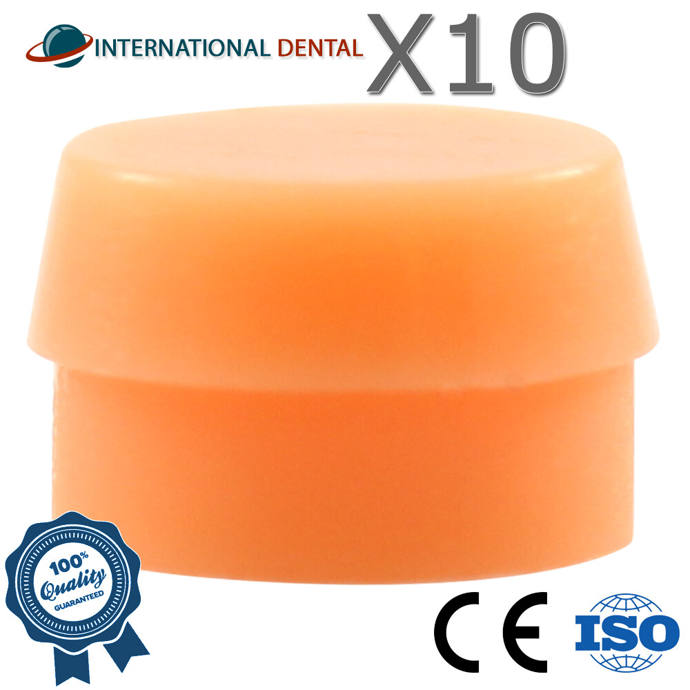 10 Soft Silicone Undersize Cap For Ball Attachment Dental Fixture Adapter Head