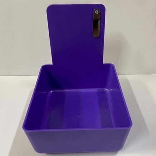 Classic Lab Work Pans Purple w/clip 20pk 7″ x 5¾” x 2½”
