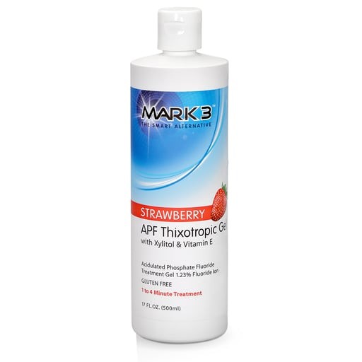 Mark3 1614 APF Thixotropic Fluoride Gel Strawberry 17oz Bottle