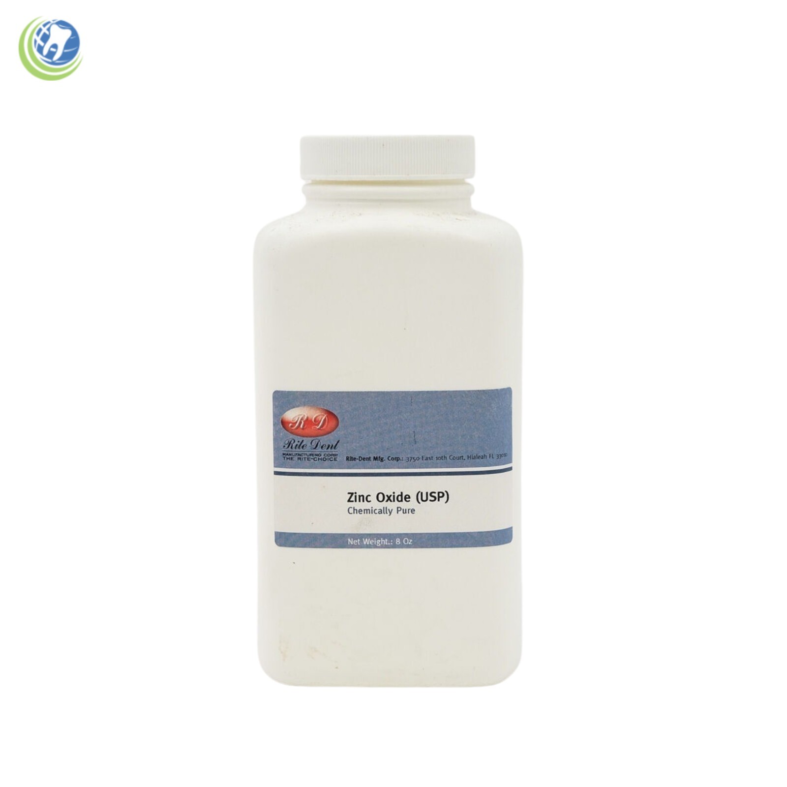 Zinc Oxide Powder USP Grade 99.99% Pure 8oz (226 gr.) Bottle Non Nano 325 Mesh