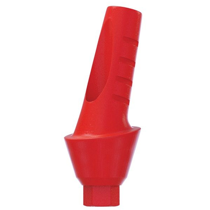 5x Angulated Anatomic Plastic Castable 15° UCLA Prosthetic Int Hex 2.42mm Dental