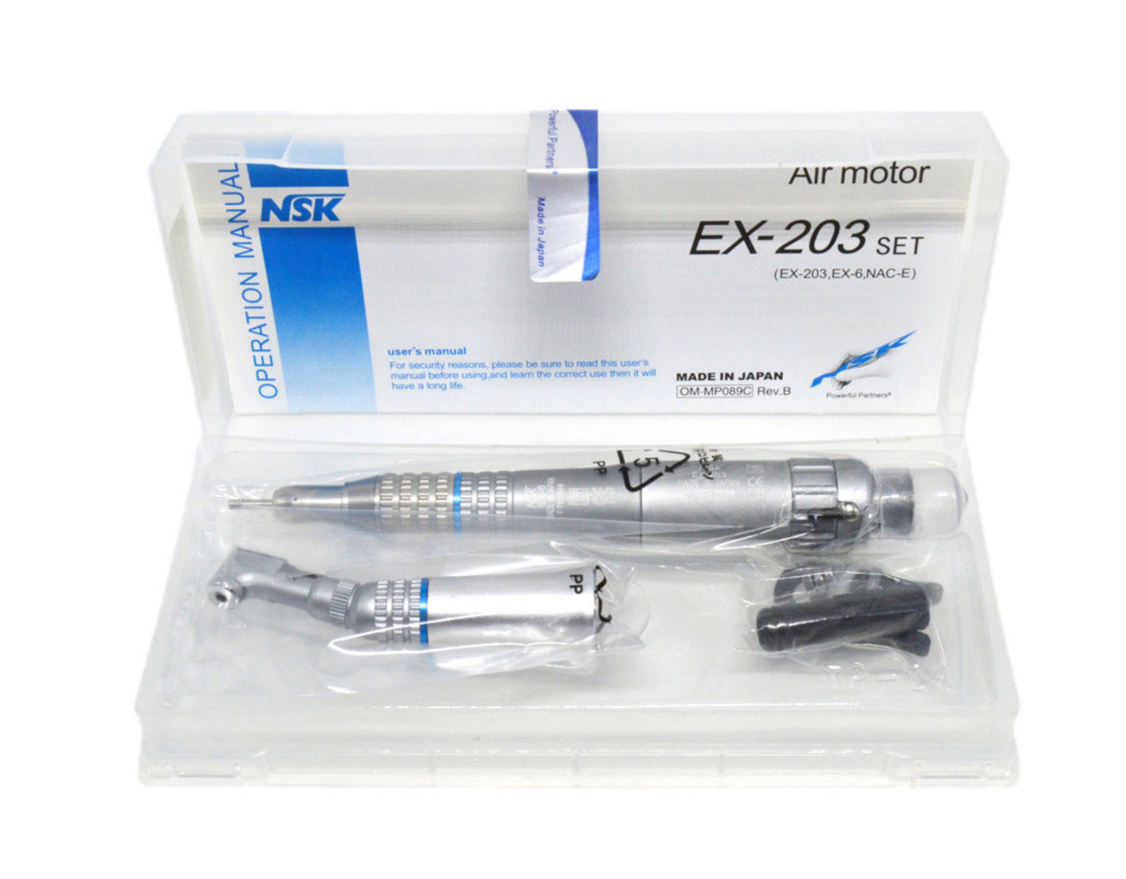 NSK Dental Slow Low Speed Handpiece Kit EX-203C Set E-type 4Hole
