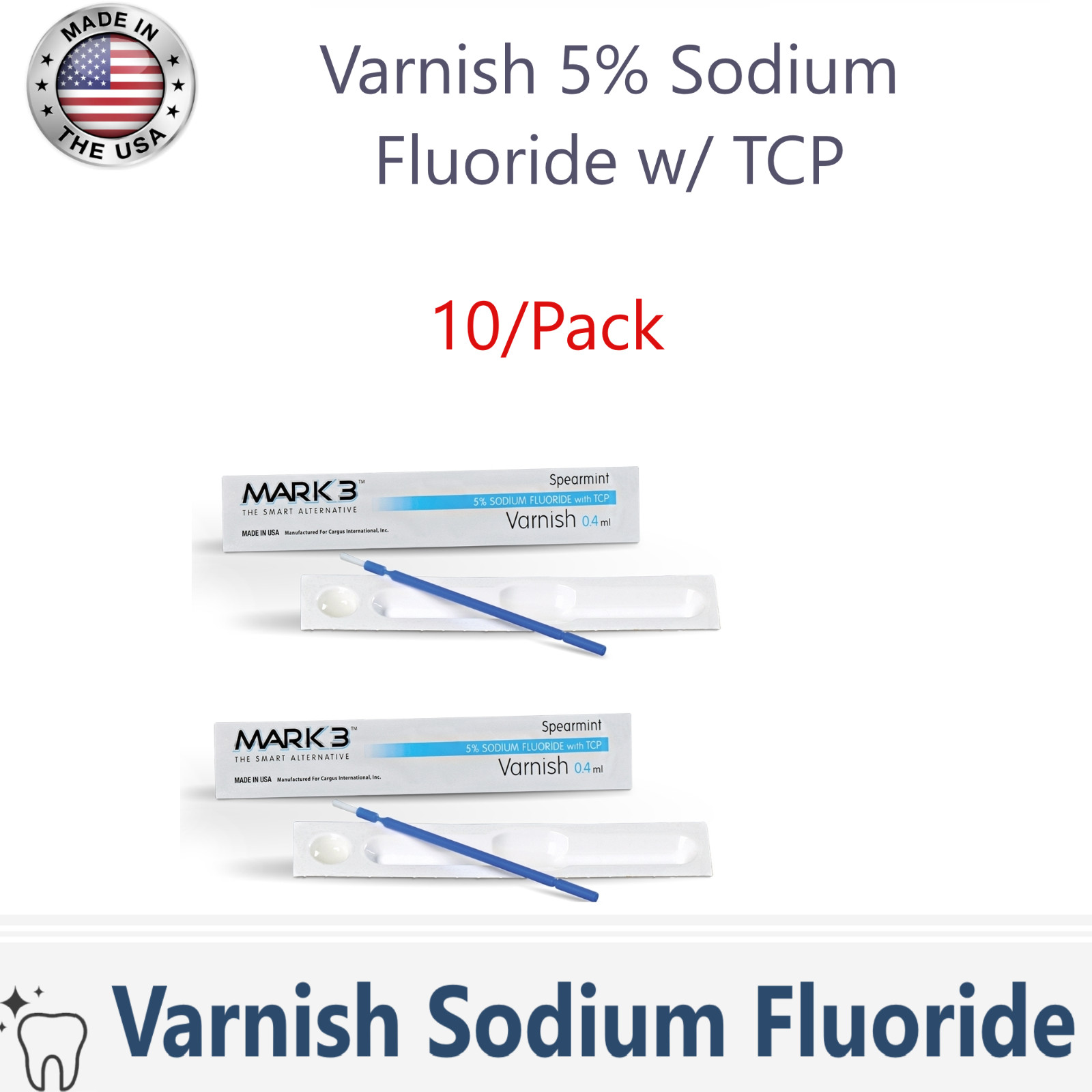 Duraflor Type Varnish 5% Sodium Fluoride with TCP Unidose 50/bx, USA – 0.4ml