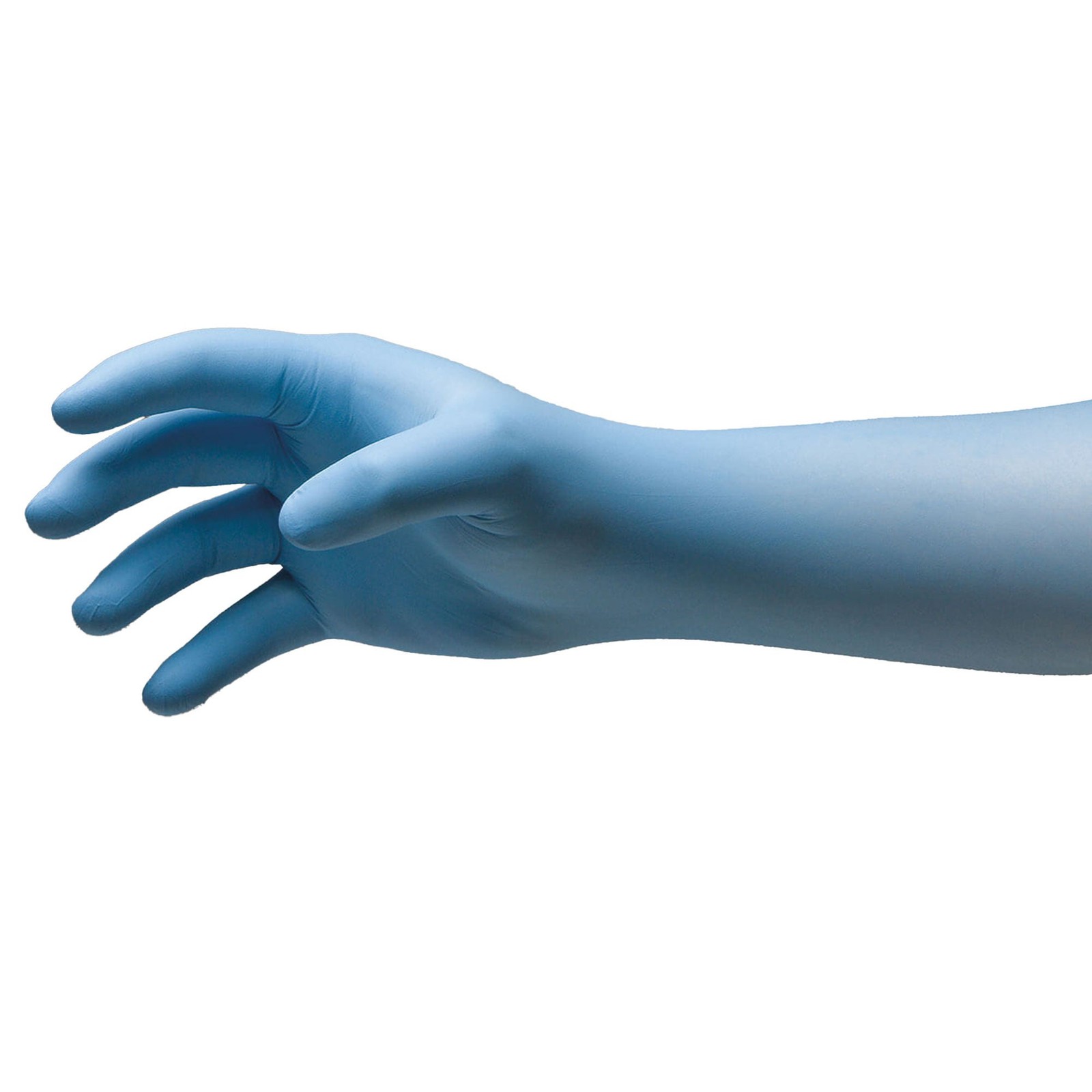 NitriDerm EP Nitrile Exam Glove Extended Cuff Length LARGE 100 per Box
