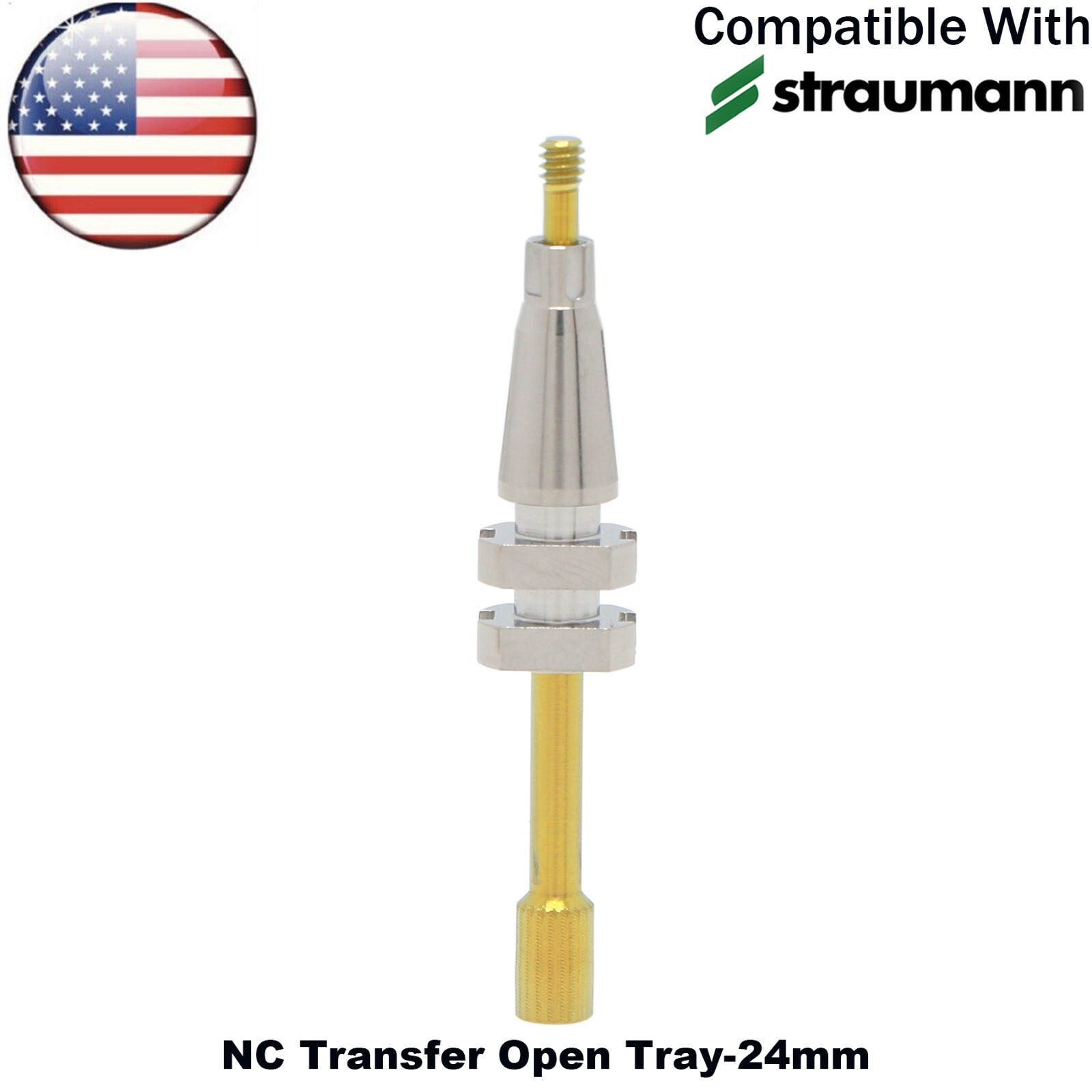 US Dental Impression Coping Open Closed Tray NC RC Transfer Fits Straumann ITI